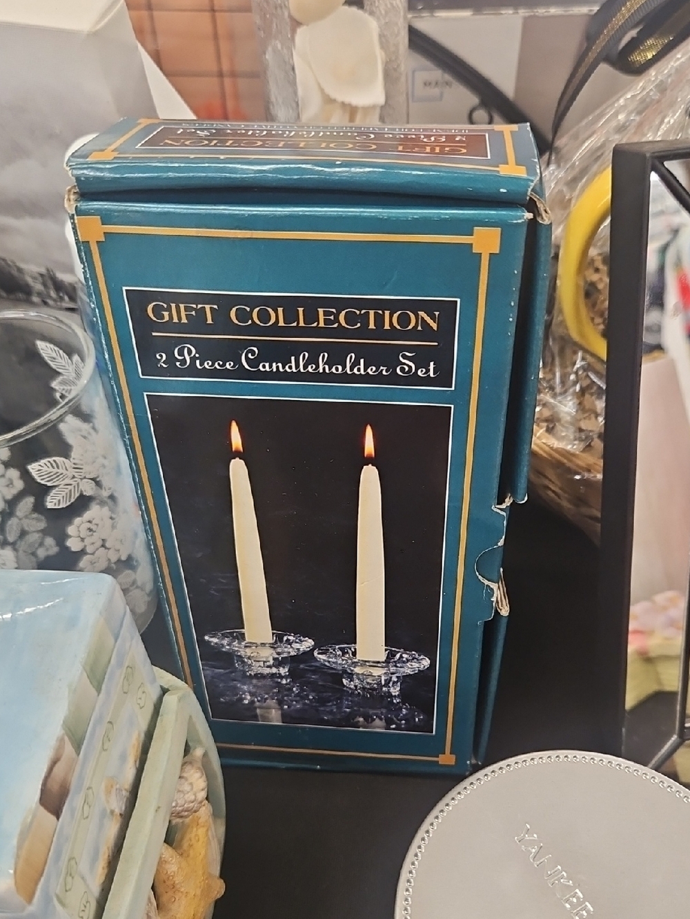 2 Piece Candle Holder Set